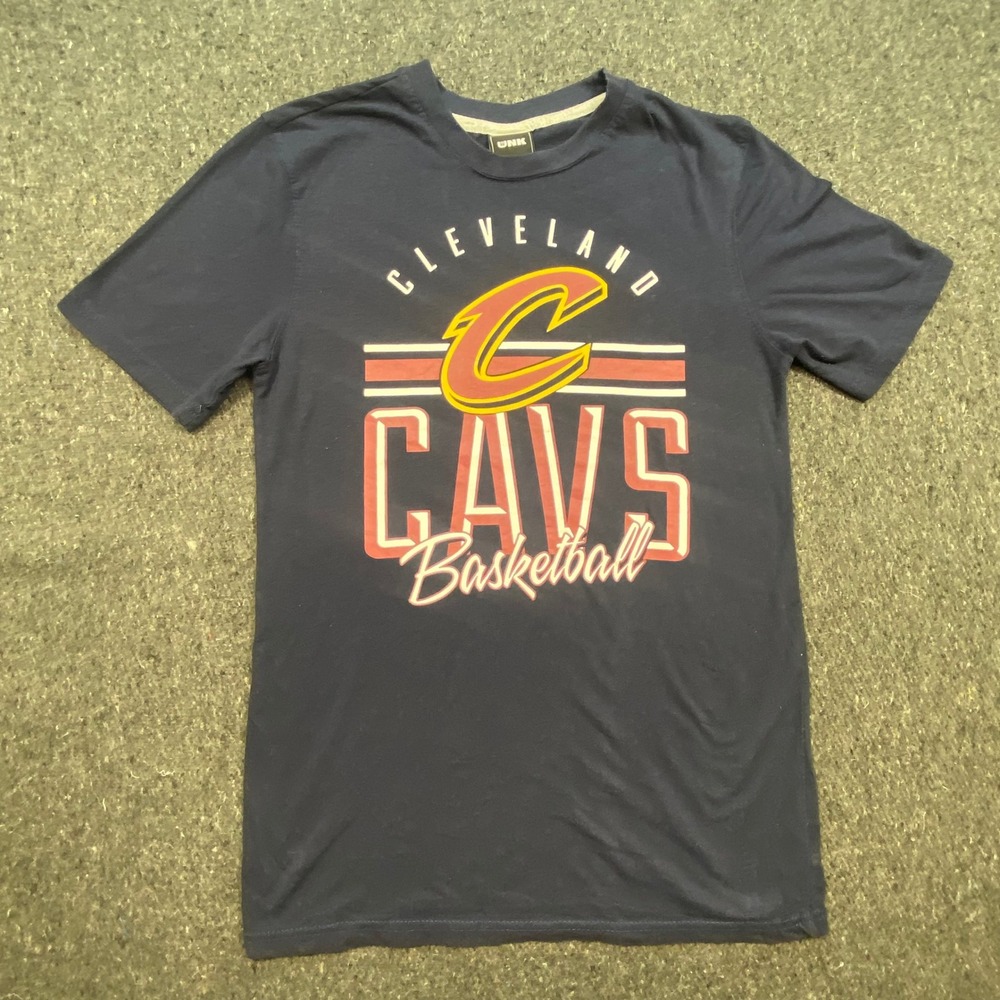 UNK Cleveland Cavaliers T Shirt S Mens Navy Blue NBA Cavs Basketball Graphic Tee